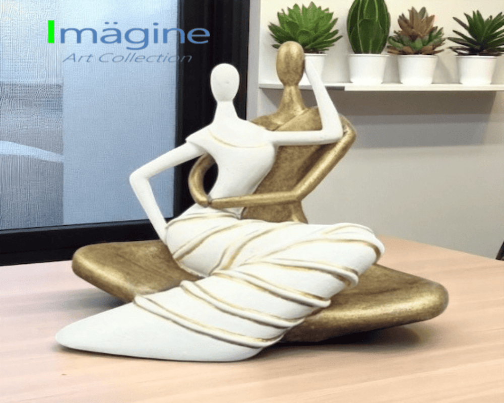 Soulful Serenity Stonecast Sculpture Figurine